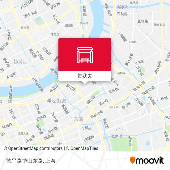 德平路博山东路地图