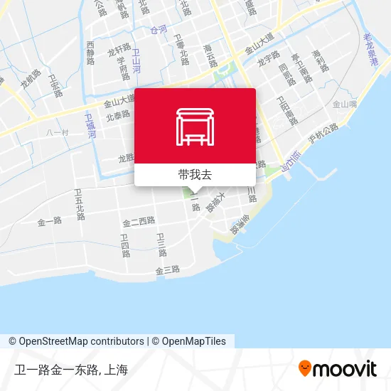 卫一路金一东路地图