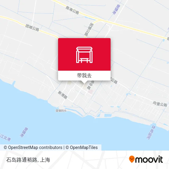 石岛路通裕路地图