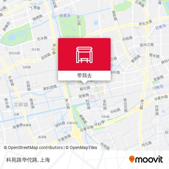 科苑路华佗路地图