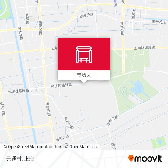 元通村地图