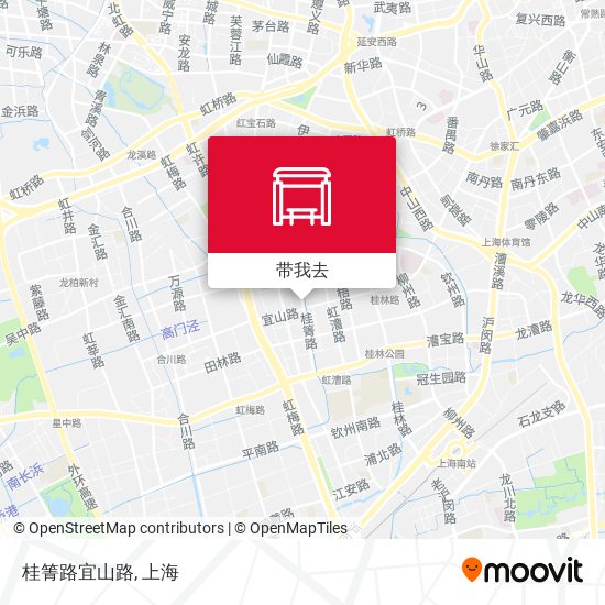 桂箐路宜山路地图