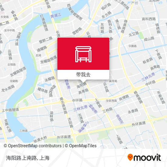 海阳路上南路地图
