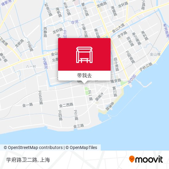 学府路卫二路地图