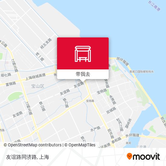 友谊路同济路地图