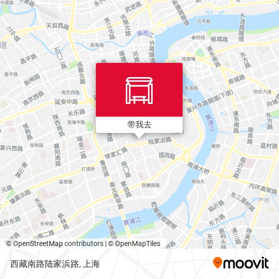 西藏南路陆家浜路地图