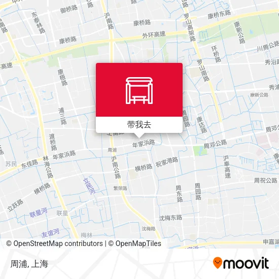周浦地图