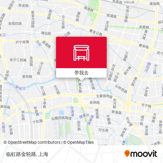 临虹路金轮路地图