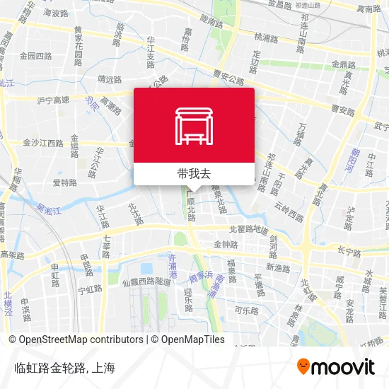 临虹路金轮路地图