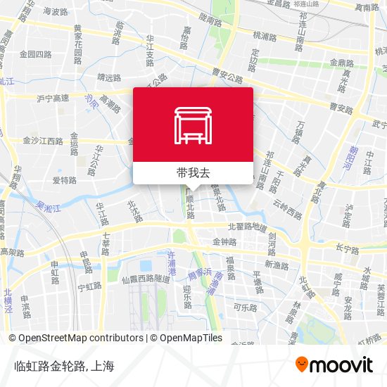 临虹路金轮路地图