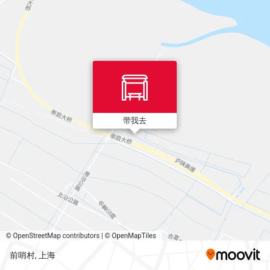 前哨村地图