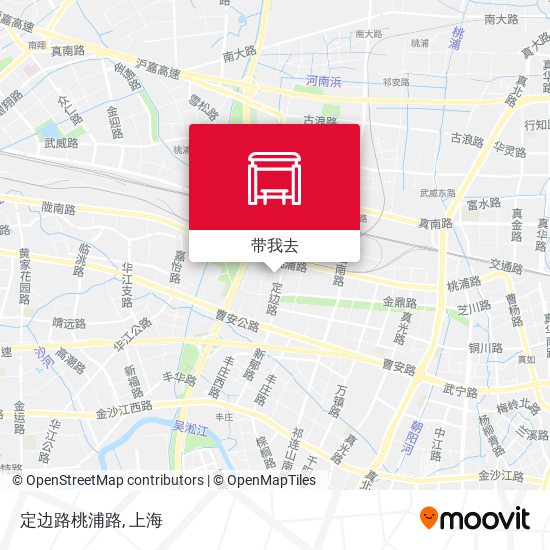 定边路桃浦路地图