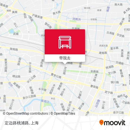 定边路桃浦路地图