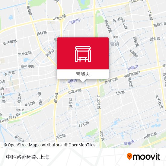 中科路孙环路地图