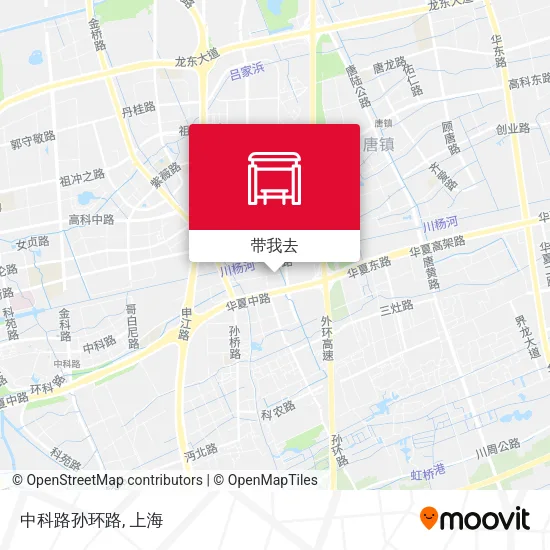 中科路孙环路地图