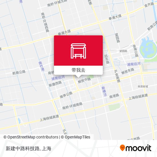 新建中路科技路地图