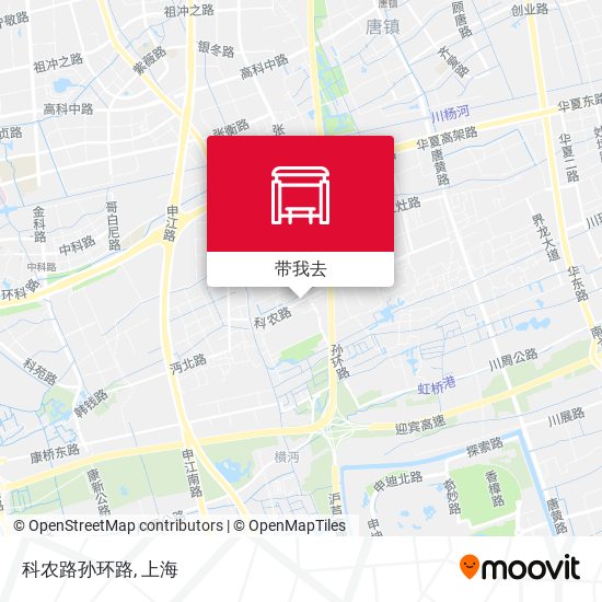 科农路孙环路地图