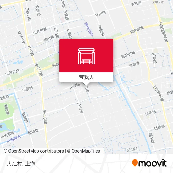 八灶村地图