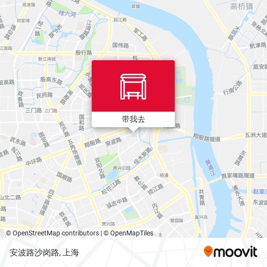 安波路沙岗路地图