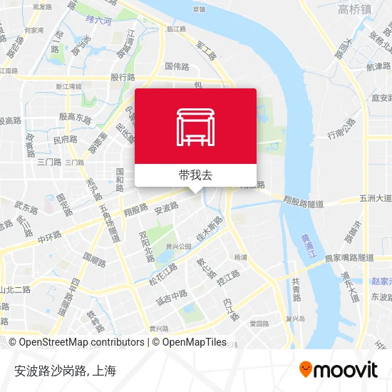 安波路沙岗路地图