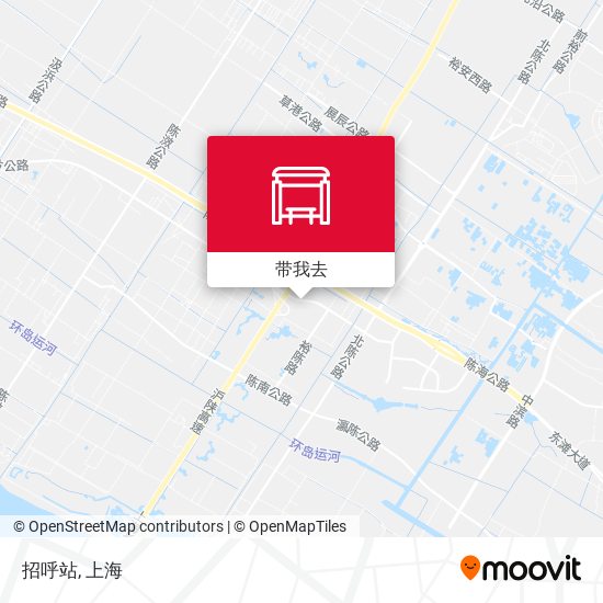 招呼站地图