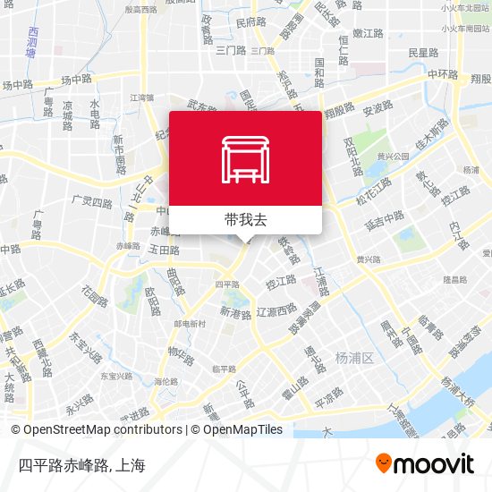 四平路赤峰路地图