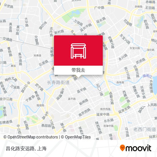 昌化路安远路地图