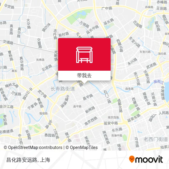 昌化路安远路地图