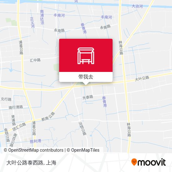 大叶公路泰西路地图