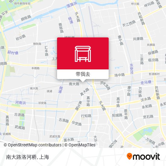 南大路洛河桥地图