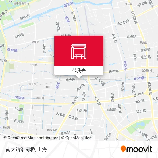 南大路洛河桥地图