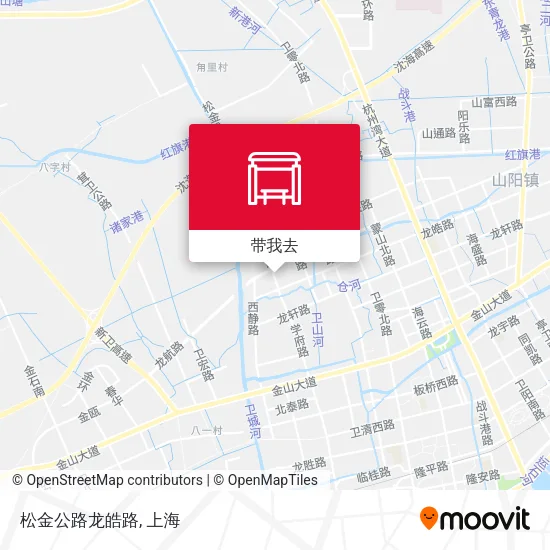 松金公路龙皓路地图