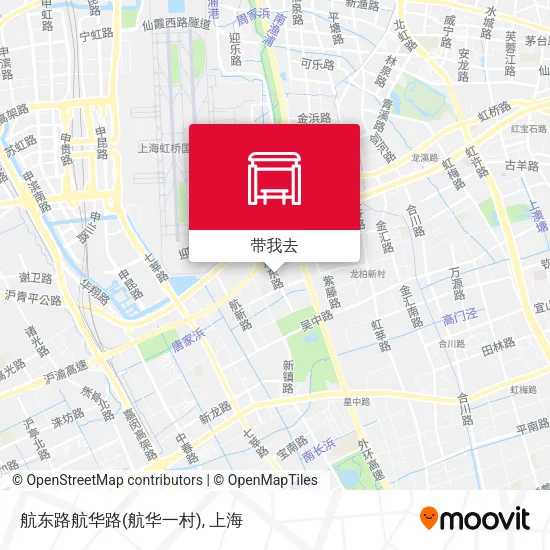 航东路航华路(航华一村)地图