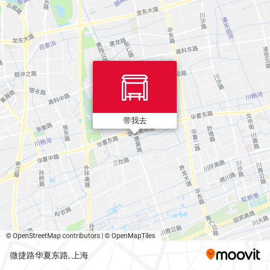 微捷路华夏东路地图