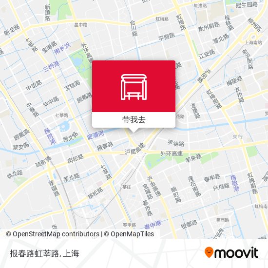 报春路虹莘路地图