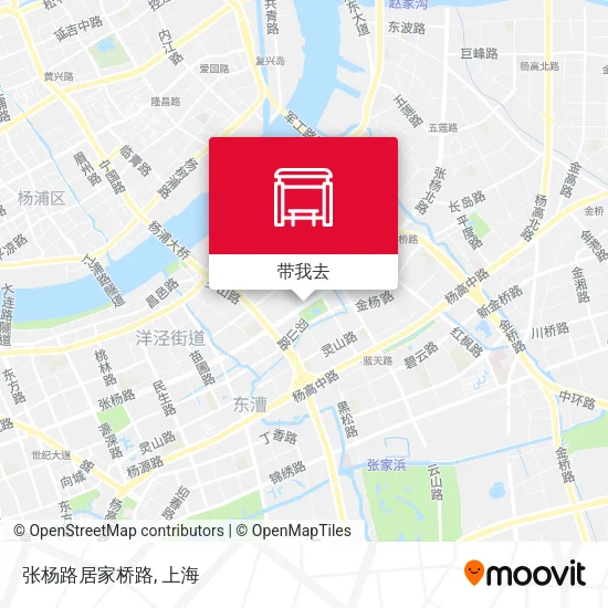 张杨路居家桥路地图