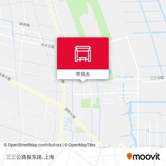 三三公路振东路地图