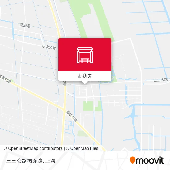 三三公路振东路地图