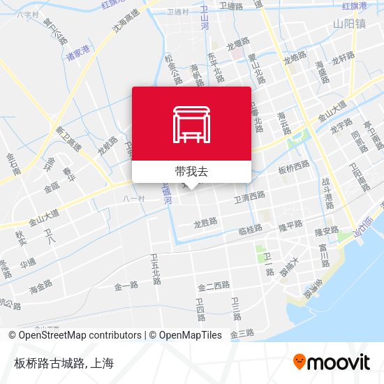 板桥路古城路地图