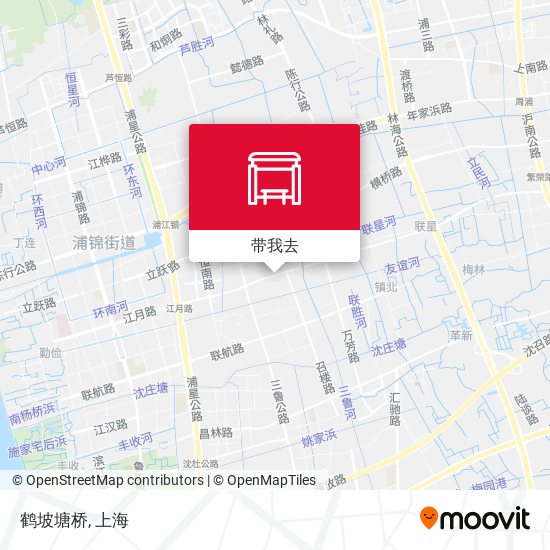 鹤坡塘桥地图
