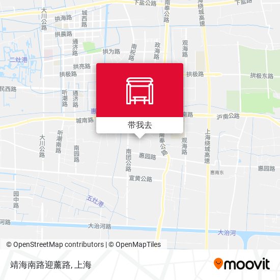靖海南路迎薰路地图