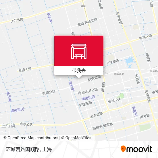 环城西路国顺路地图