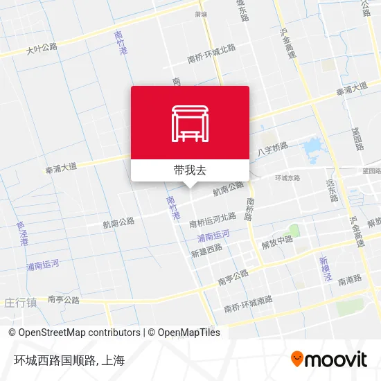 环城西路国顺路地图