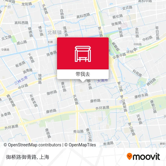御桥路御青路地图