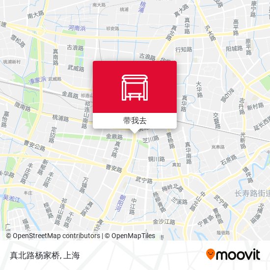 真北路杨家桥地图