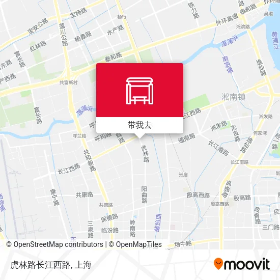 虎林路长江西路地图