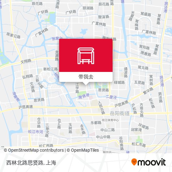 西林北路思贤路地图