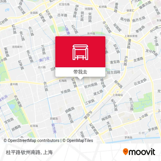 桂平路钦州南路地图