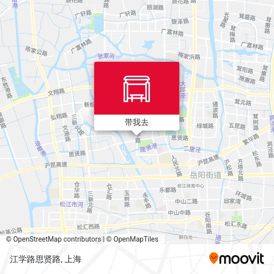 江学路思贤路地图