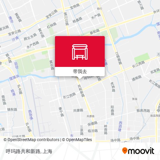 呼玛路共和新路地图